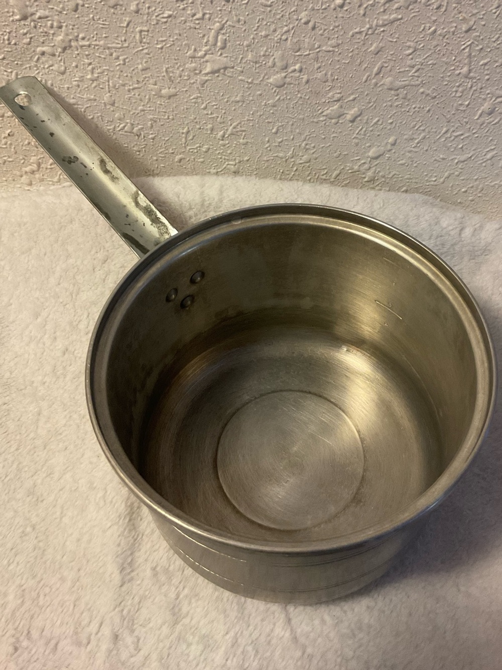 Vtg Comet Aluminum 10 Cup Saucepan Pot, Made in USA